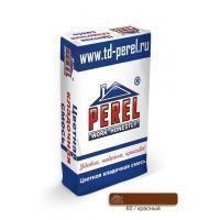 Цветная кладочная смесь Perel SL красная 25 кг Зима