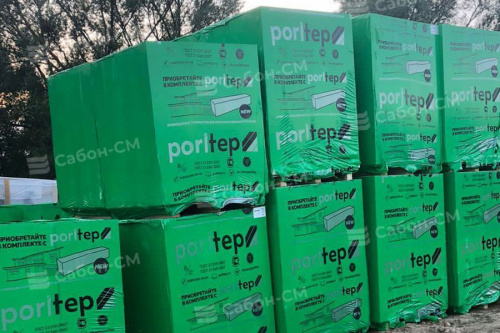 Газосиликатные стеновые блоки Poritep 625х250х500, D500