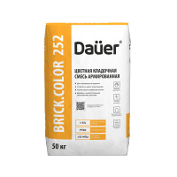 Цветная кладочная смесь армированная Dauer BRICK.COLOR 252 кремово-бежевая 50 кг